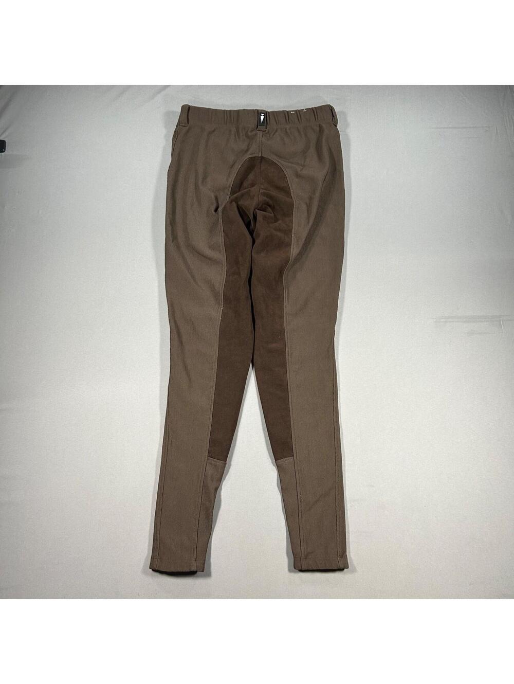 Kerrits Riding Equestrian Pants Knee Patch Performance Brown Womens Medium - Picture 2 of 9